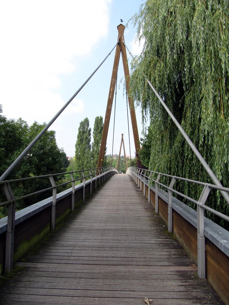 Fußgägngerbrücke über die Lahn by ©frie_d@