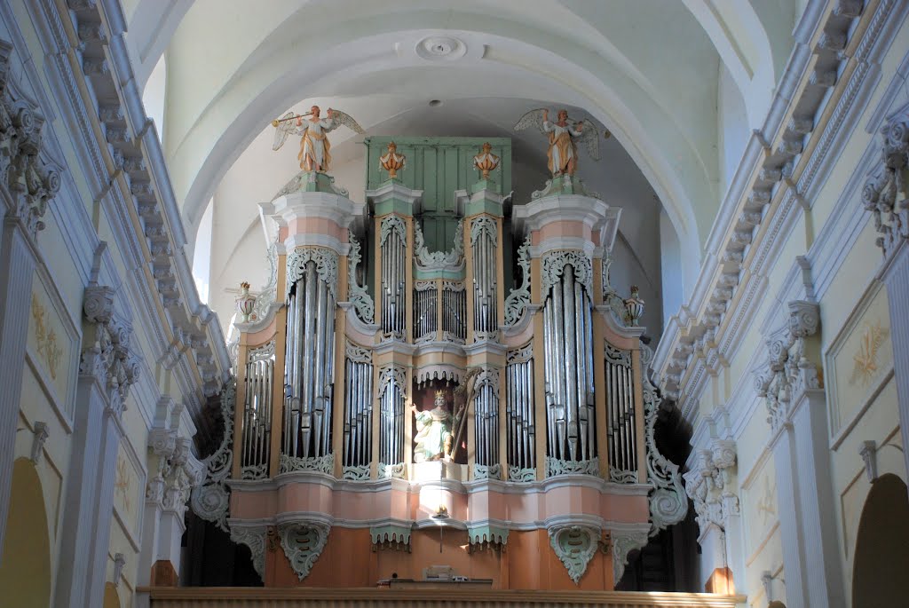 Organ of Troskunai church by Daivule