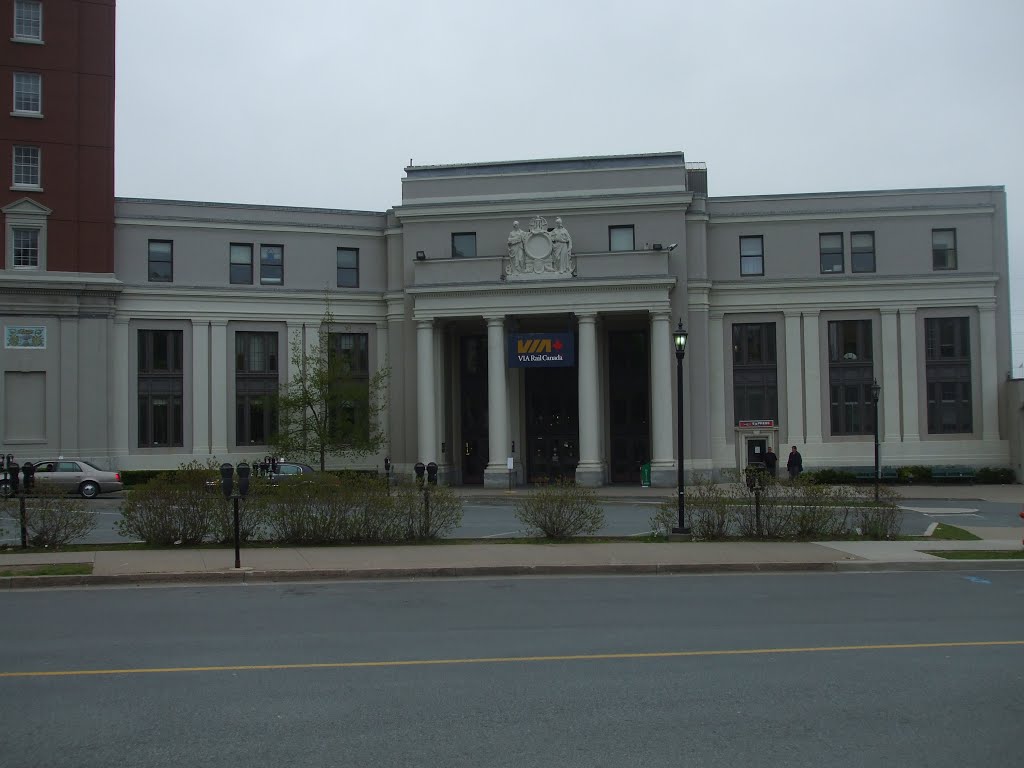 Nova Scotia, Halifax, VIA Rail station building by kh21