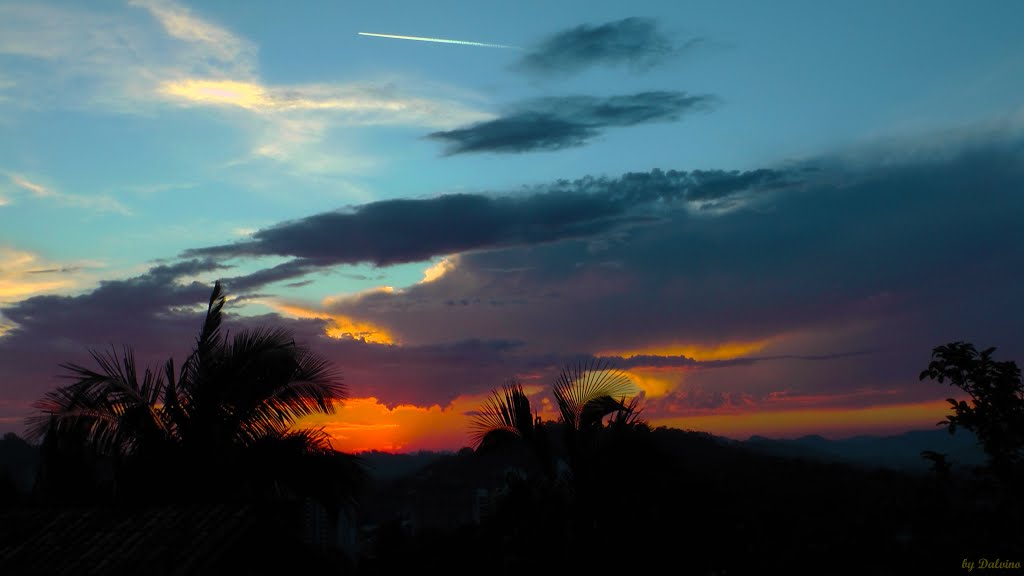 Sunset in Blumenau by Dalvino Francisco Sa…