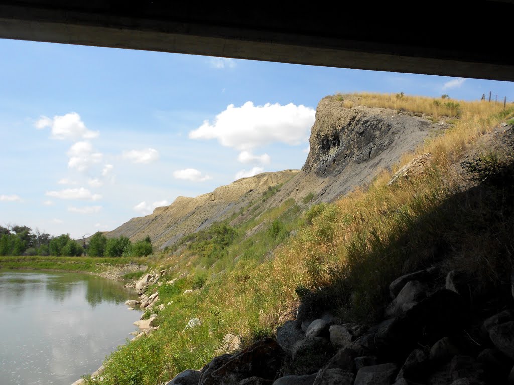 Ridge from under the Bridge by J.B. Chandler