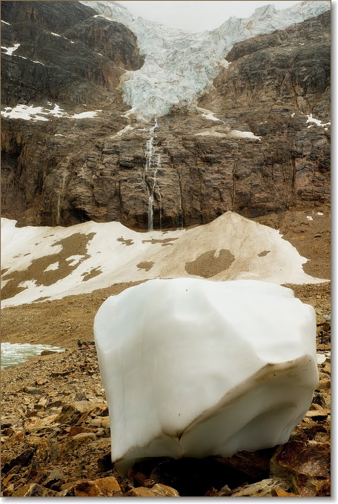 Angel glacier, Jasper National Park by Senia IS