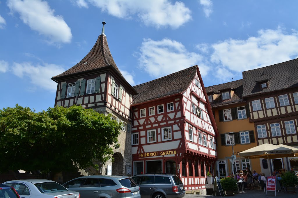 Mauerstrasse, Swäbisch Hall by Nick Gent