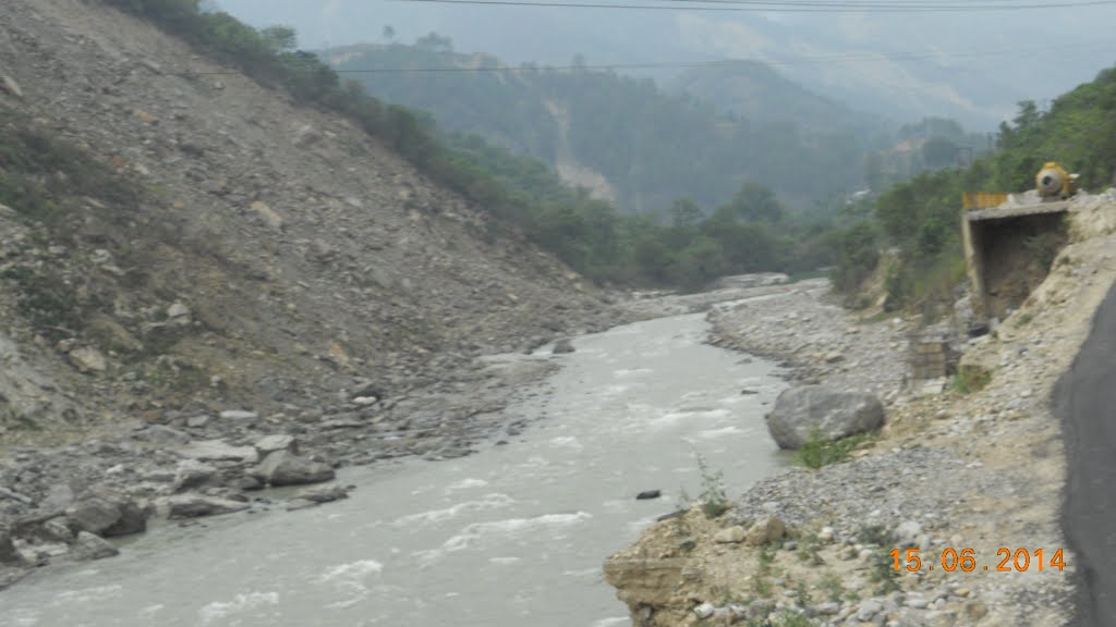 MANDAKINI RIVER by Devraj Singh Negi