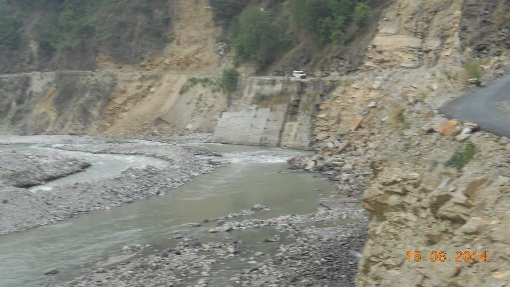 MANDAKINI RIVER by Devraj Singh Negi