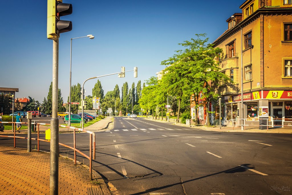 Chomutov, ulice Zborovská by Max Jirka (cz)