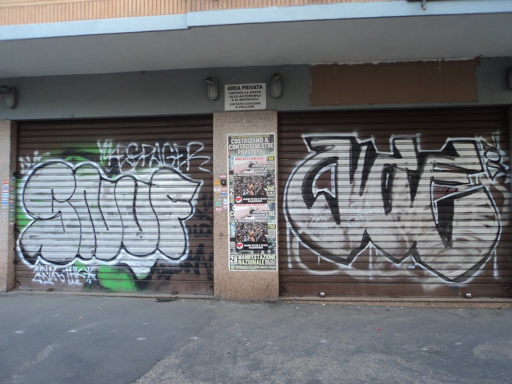 Graffiti in Rome by Nicholas Frisardi