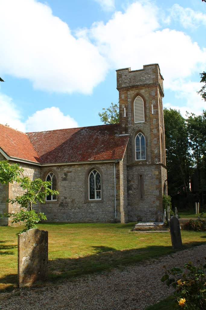 St.Helens Church I.O.W. by Dicky King