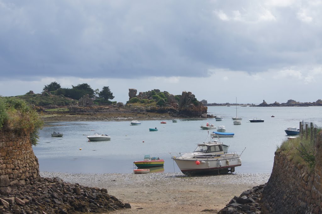 22870 Île-de-Bréhat, France by Olga Ivanova