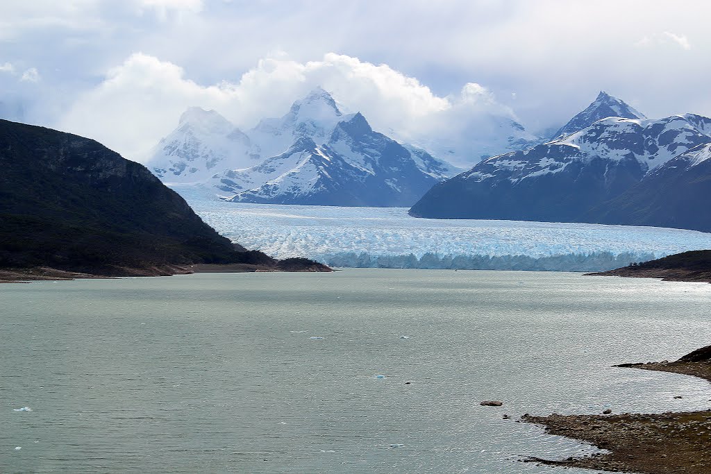 Vista impressionante do Glaciar Perito Moreno by Carlos A Machado