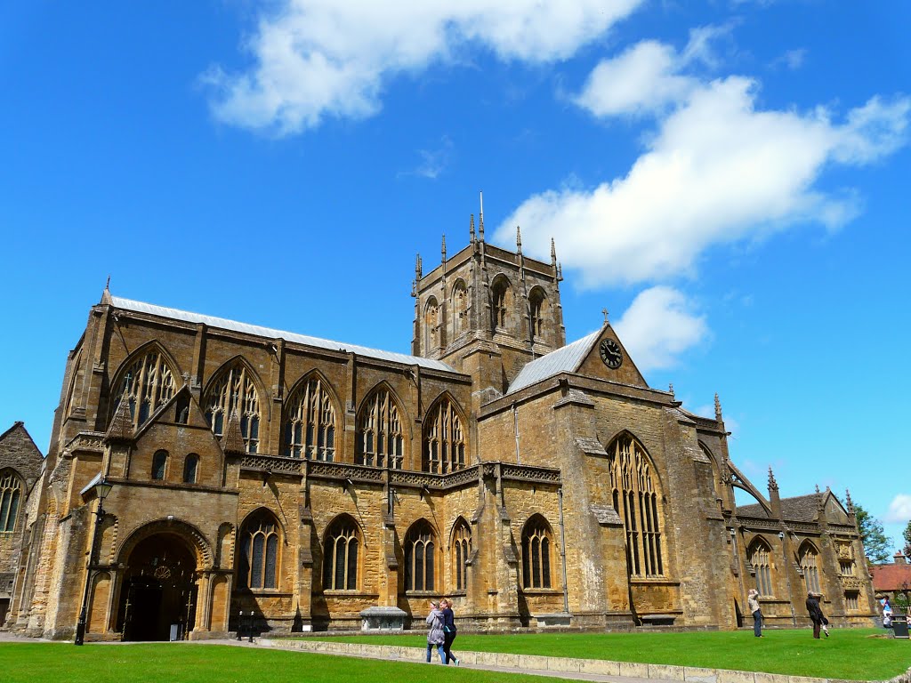 UK_West Dorset_Sherborne_gothic Abbey Church_P1380856 by George Charleston