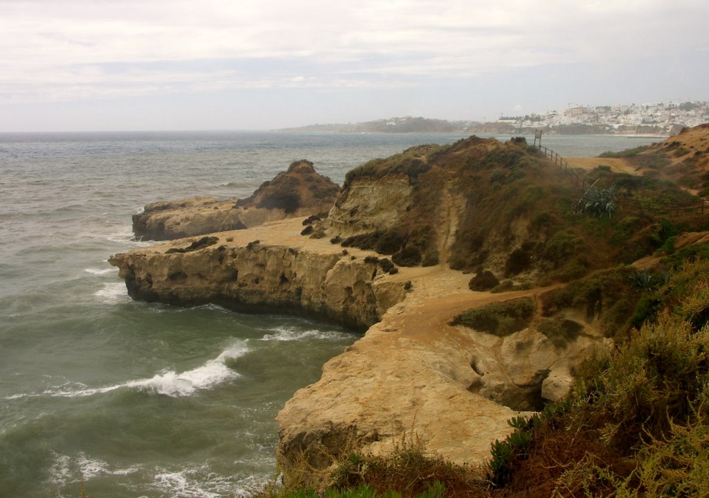 View to albufeira by clive sax