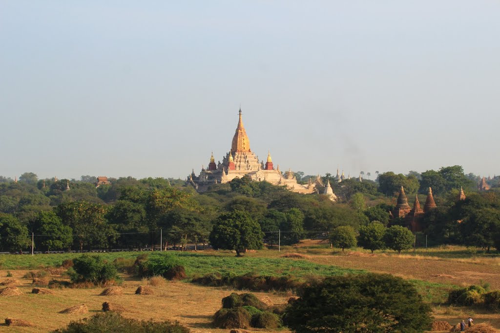 Shwesandaw , Bagan View , ชเวซันดอว์ , พุกาม by sarthit medhasith Su…