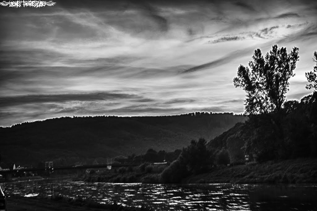 Sonnenuntergang, Gieselwerder Camping by Jens Aschhoff