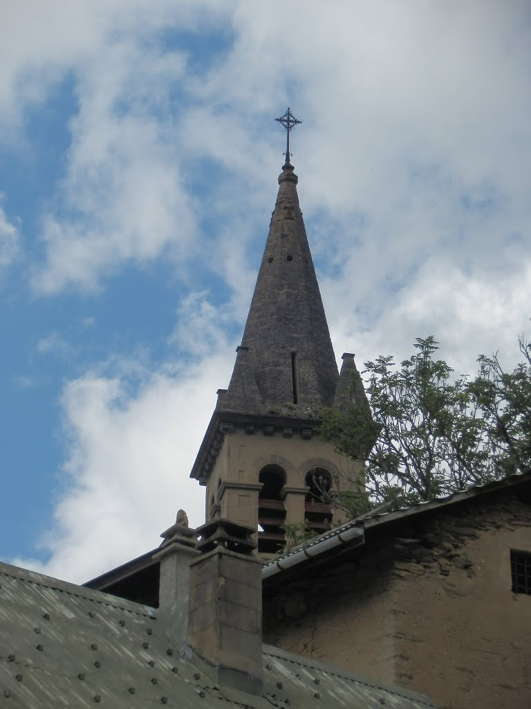 Campanile di Mizoën by Alessandro Collet