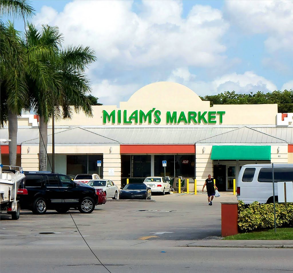 Milam's Market, Circle Park, Miami Springs, FL (2014) by Gary Rodriguez