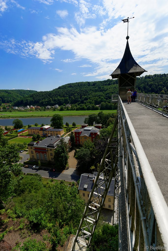 Personenaufzug Bad Schandau - Ostrauer Scheibe(© Buelipix) by Buelipix