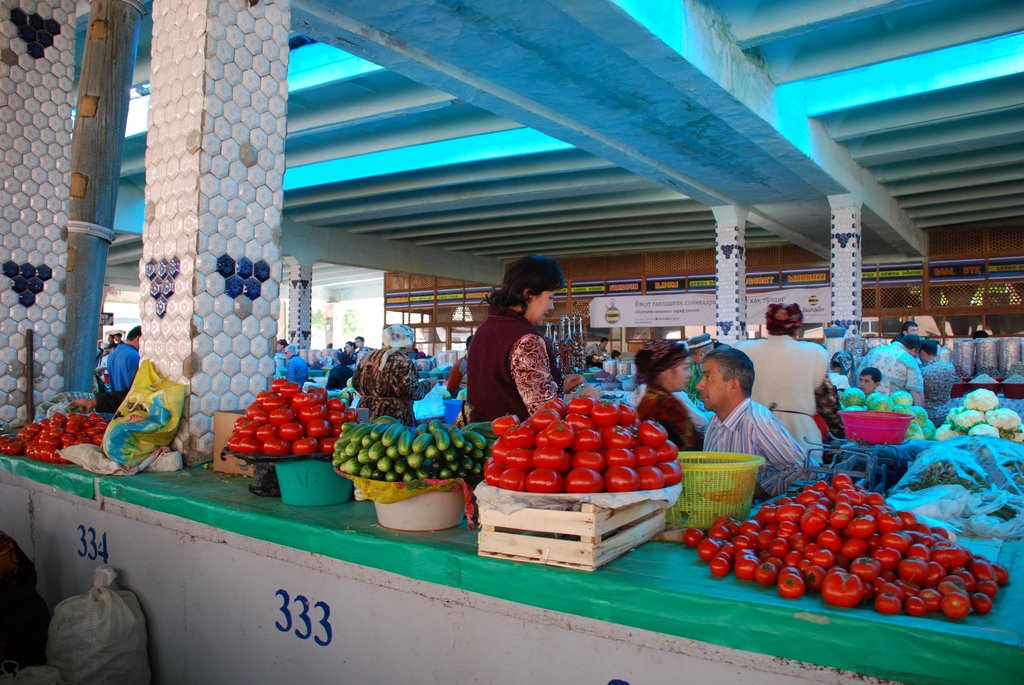 Samarkand - Mercato by Vagabondomarino