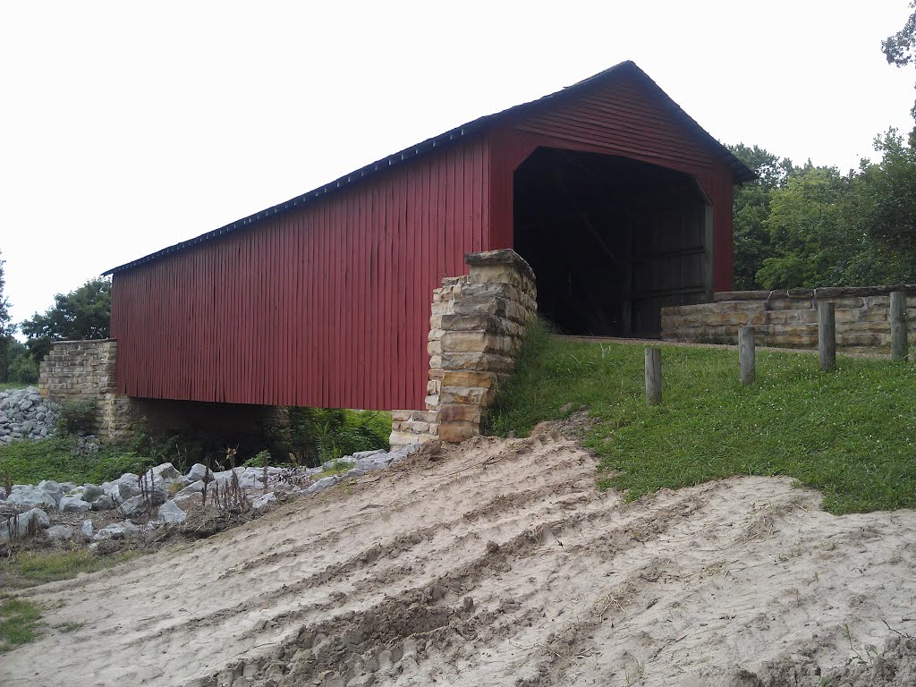 Mary's River Covered Bridge- Randolph County IL by Kevin Stewart