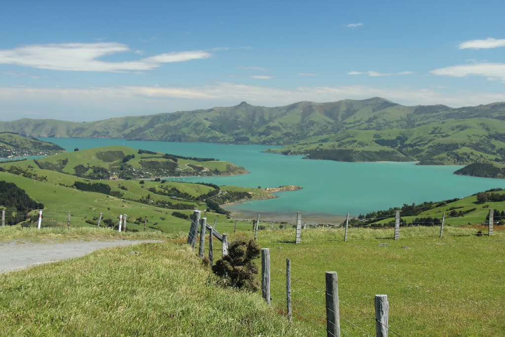 Blick auf Akaroa by hotzenwaldelch