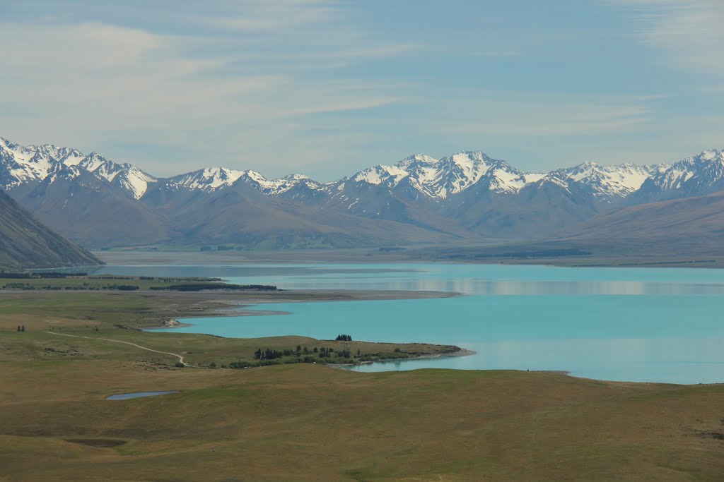 Lake Tekapo vom Mt. John by hotzenwaldelch