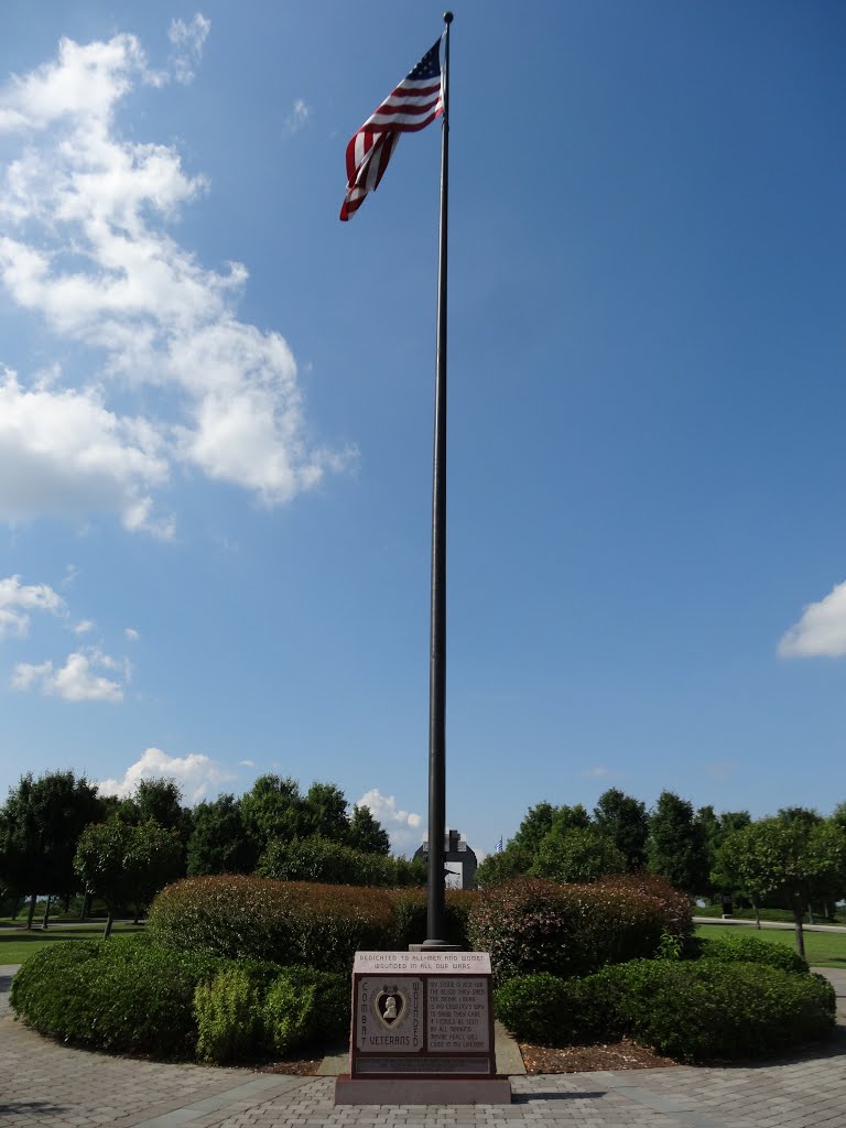 Purple Heart Monument, The Nat'l D-Day Memorial, Bedford, VA by Tim Stewart