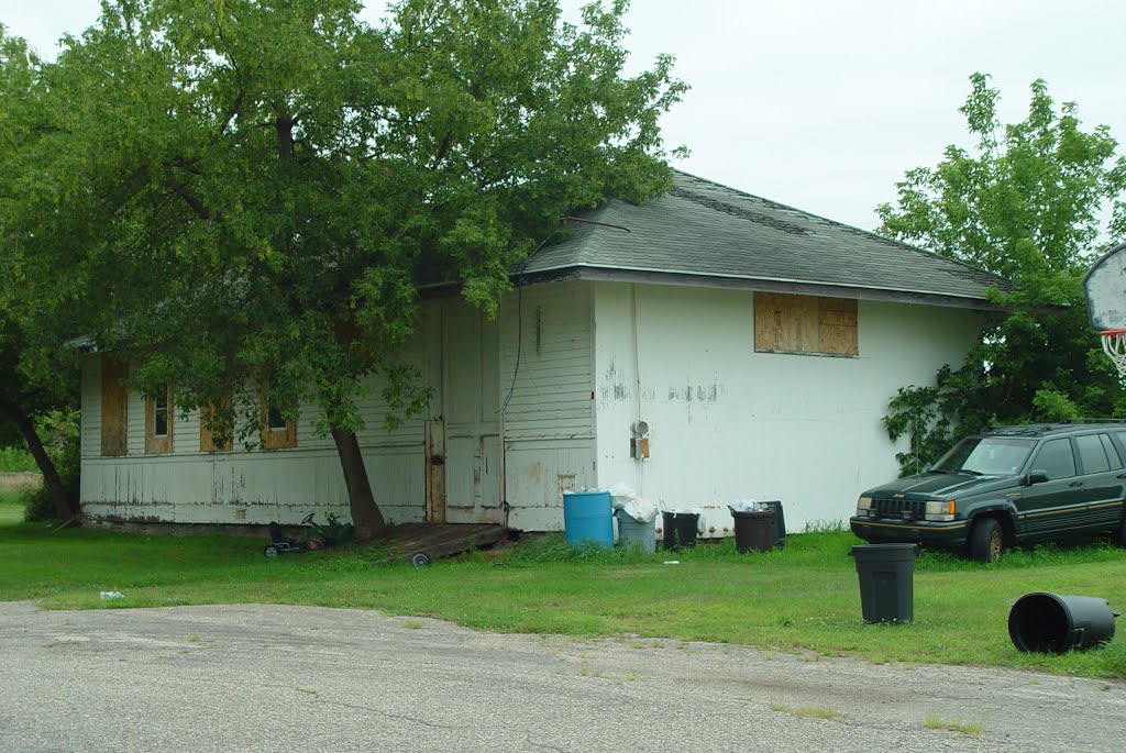 Former CMStP&P railroad depot at Wyocena, Wisconsin by illinichip