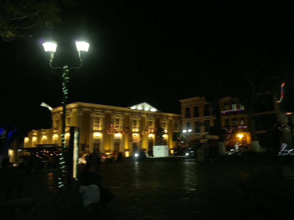 Centro de gobierno de noche by ulizeuz