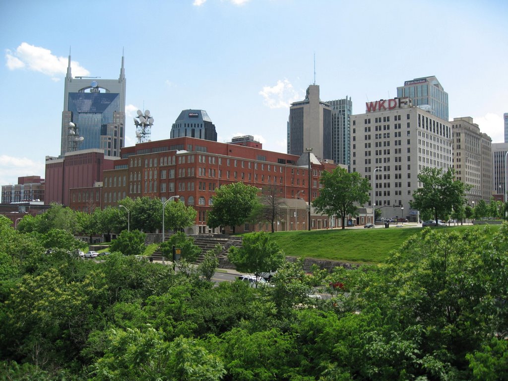 Nashville Downtown View by Mike Litvinovich