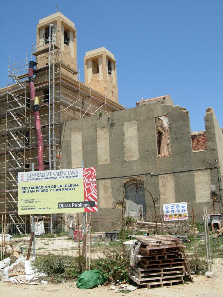 Iglesia de san Pedro y San Pablo - Tabarca 2008 by Ksenia Glukhova