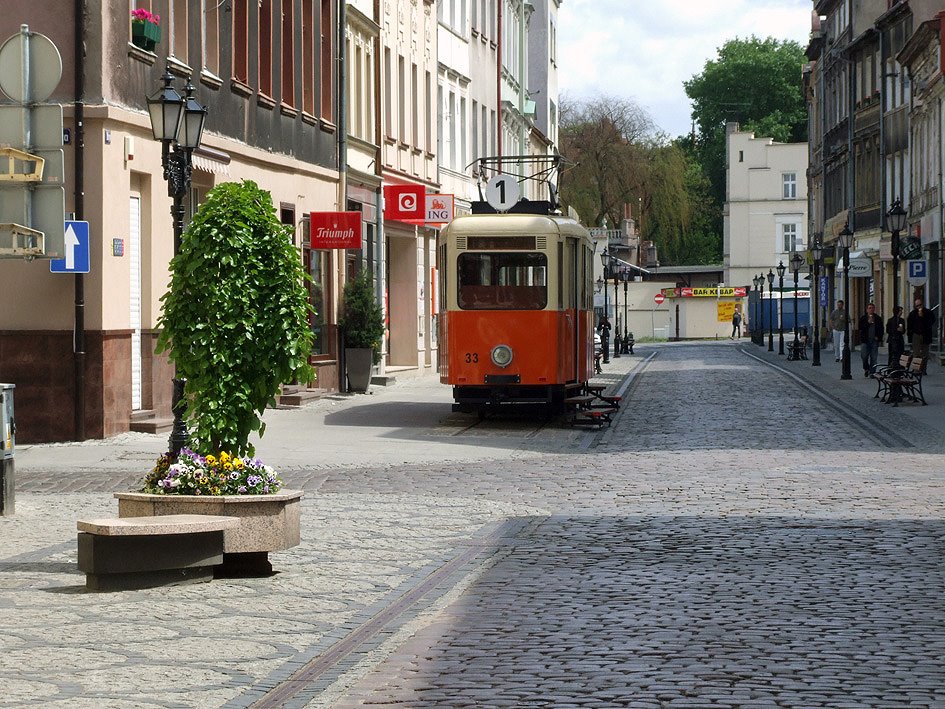 Bydgoszcz,zabytkowy tramwaj by Marek Grausz