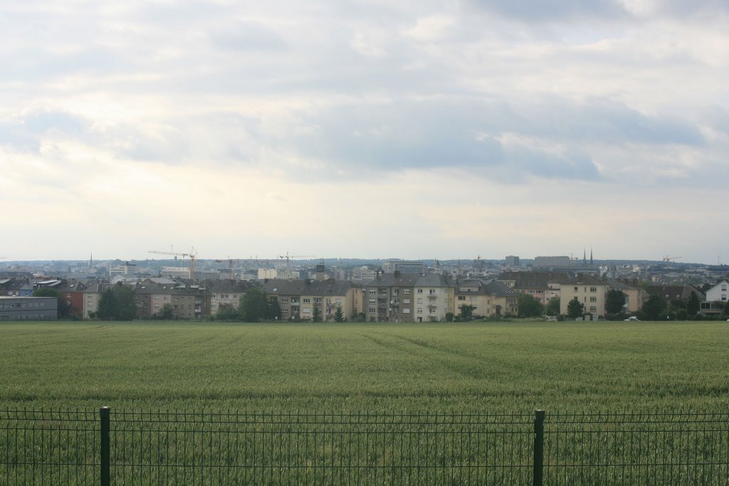 Luxembourg-Bonnevoie, panorama from Howald - CIPA by roadrunner1971