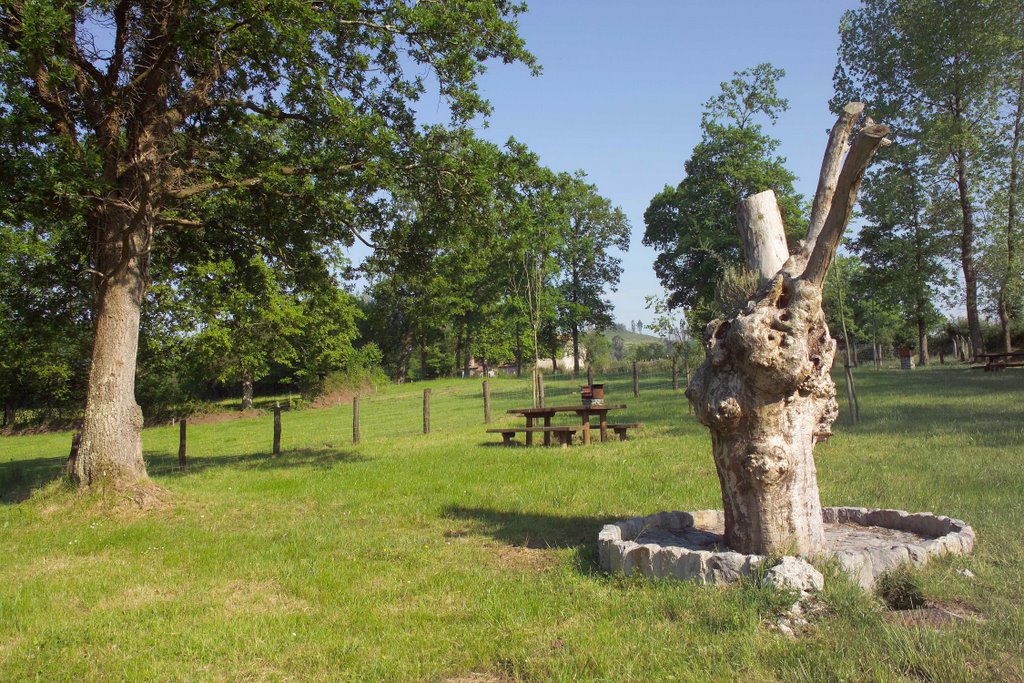 Area recreativa del Caraviegu (Sariego, Asturias) by La Comarca de la Sid…