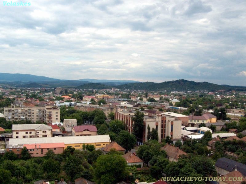 Mukachevo panorama by Sheeko