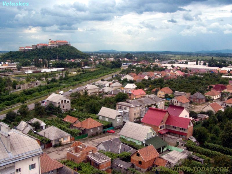 Mukachevo panorama by Sheeko