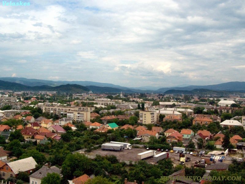 Mukachevo panorama by Sheeko