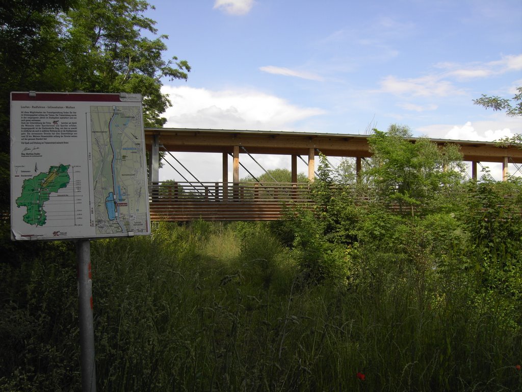 Brücke über die Traisen bei Viehofen (St. Pöltner Rundwanderweg) by gt123456