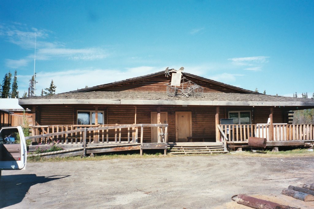 Tribal Meeting Hall by Bruce Amsbary