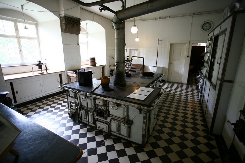 Kitchen in the Bebenhausen monastery, Germany by Tomek Wiazowski