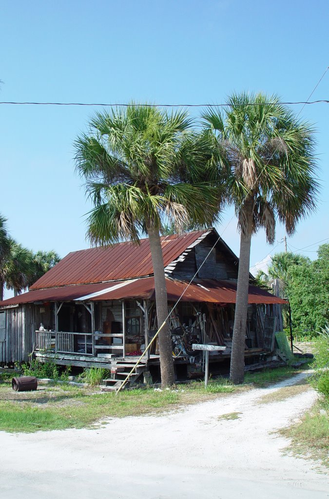 Beckham cracker house, Cedar Key Fla (5-24-2008) by Ken Badgley