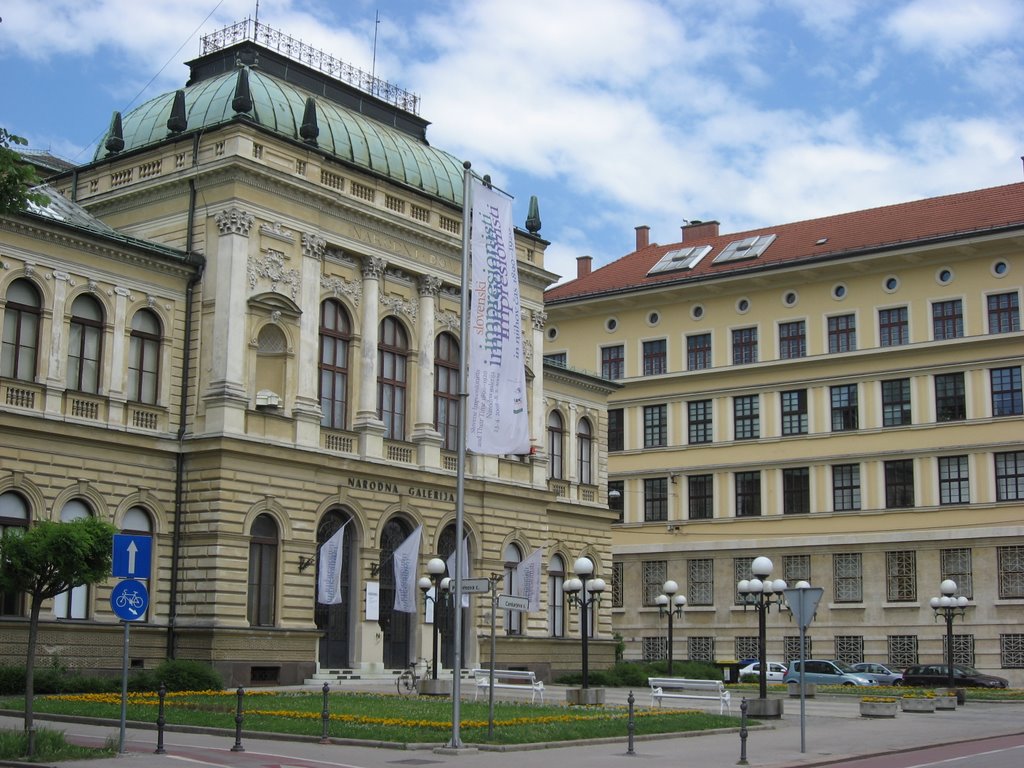 National Gallery (Narodna Galerija), Ljubljana, Slovenia by goyoko