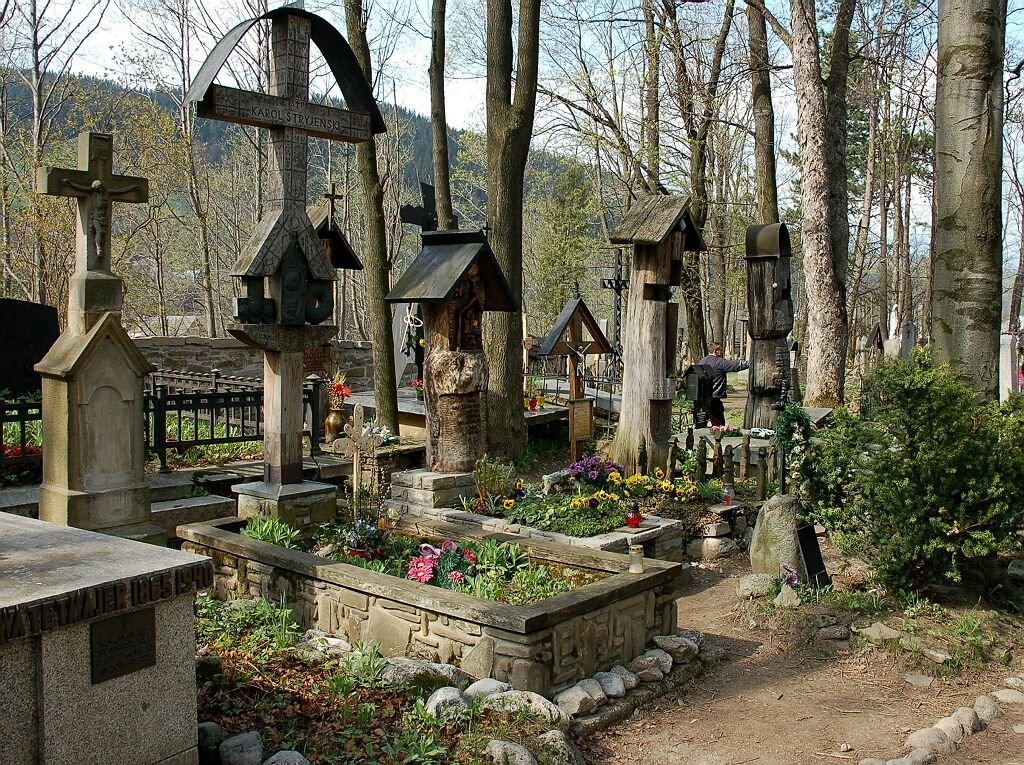 Zakopane. Stary cmentarz na Pęksowym Brzysku. by Krzysiek Kraszyński