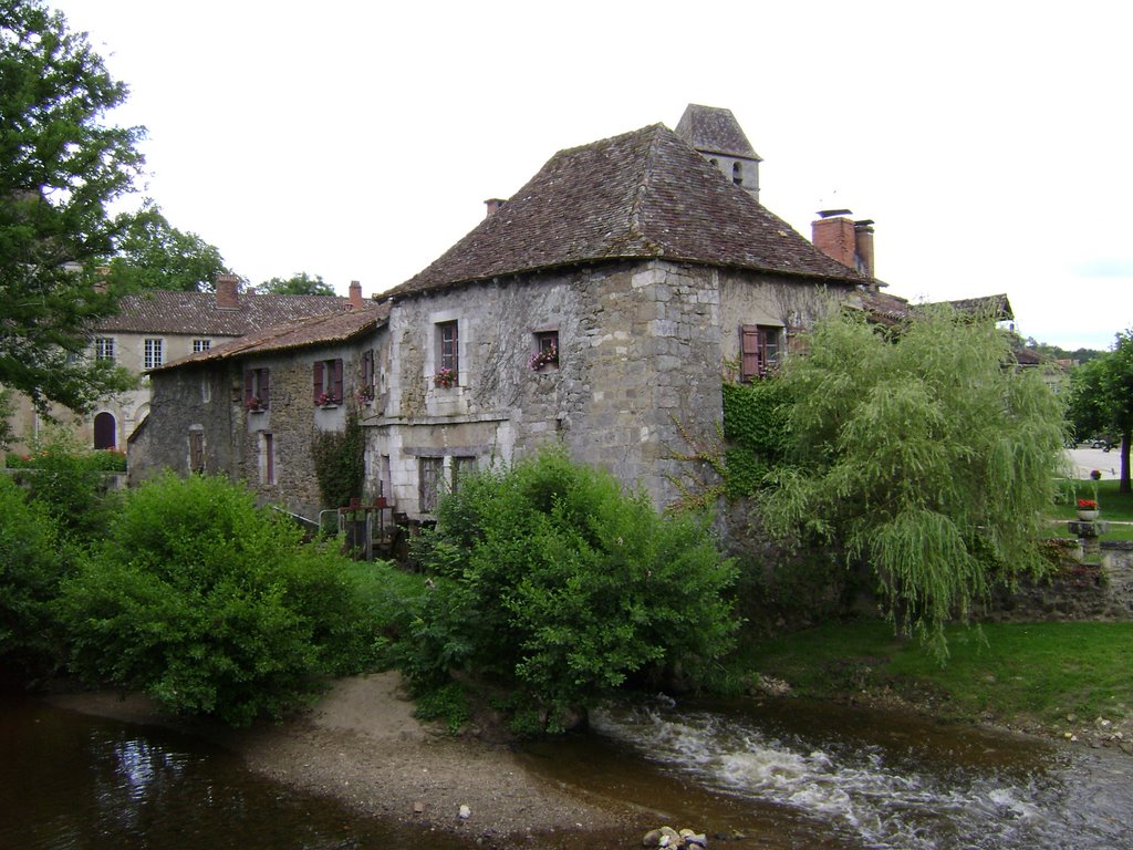 Watermill by the river by JMP24