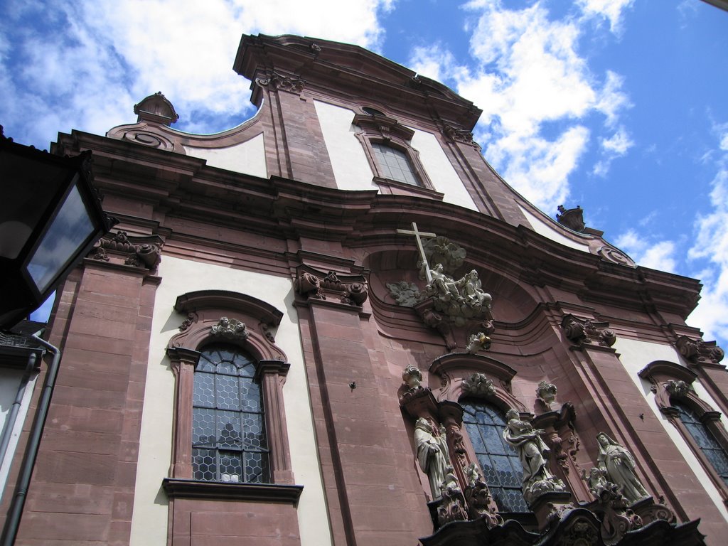 GERMANY, Mainz - Baroque facade of Augustinian Church by cvogt