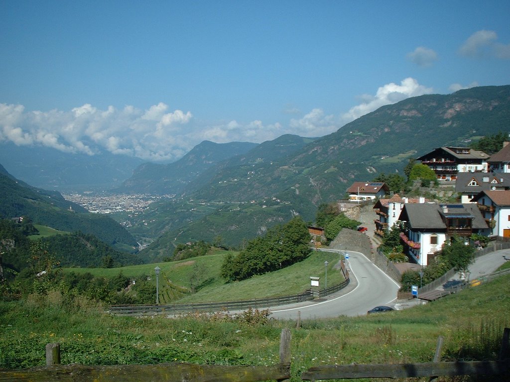 Blick nach Bozen von Steinegg aus by ko-ryu