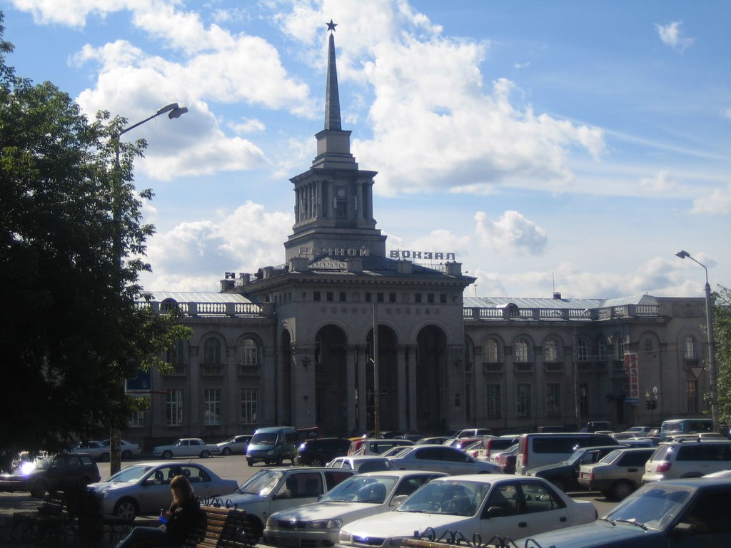 Gare fluviale Krasnoïarsk by lucifugarum