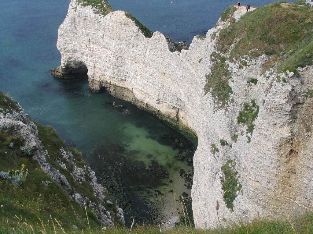 Étretat cliffs by elorac