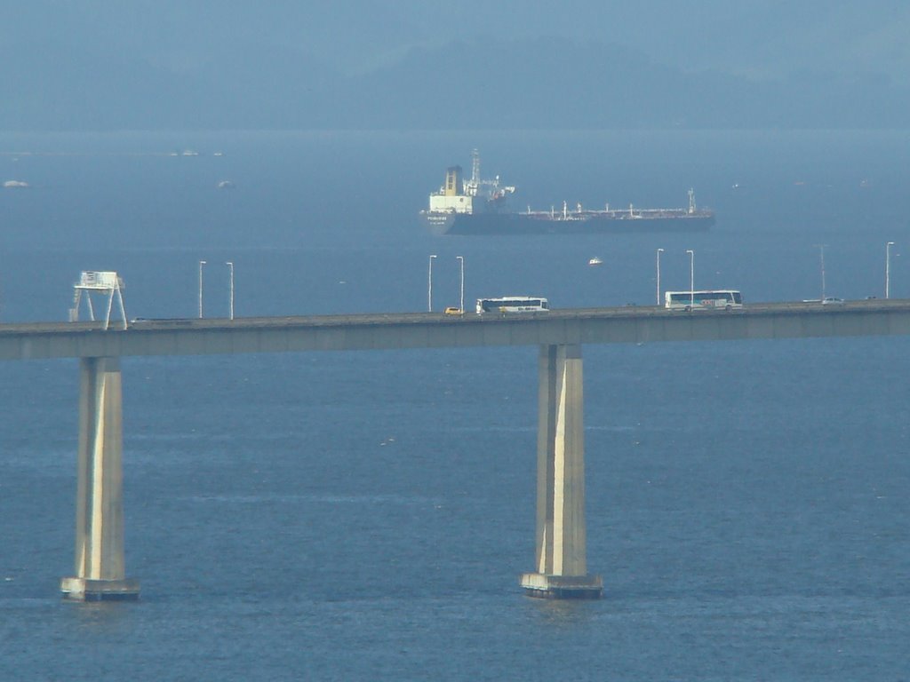 Ponte Presidente Costa e Silva ("Vão Central") by Jonatas Nascimento