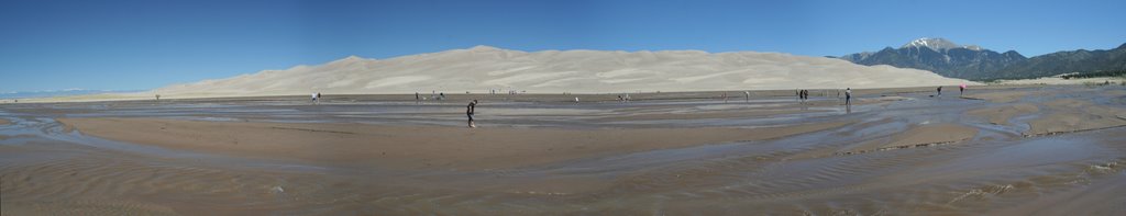 Great Sand Dunes Panorama by Vince Curletta