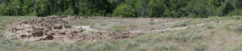 Bandelier National Monument Ruins by Vince Curletta